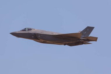 İngiltere, Duxford-15.7.2018 F-35 miras uçuş üzerinde 15.07.2018 Duxford, İngiltere Duxford Havacılık Müzesi 