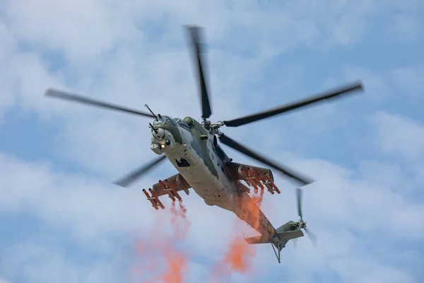 Eslovaquia Sliac 2018 Pantalla Durante Slovak International Air Fest 2018 — Foto de Stock