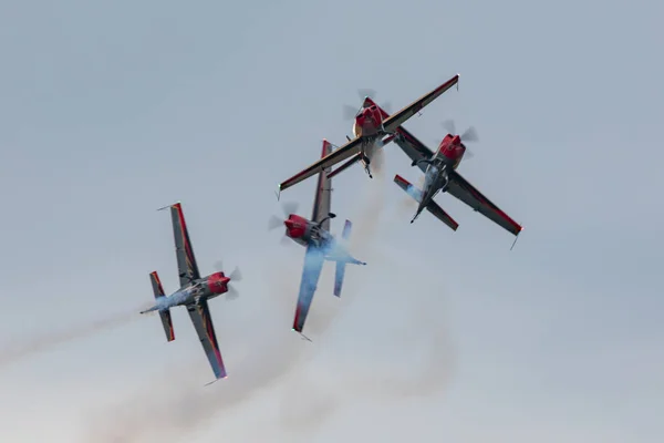 Eslováquia Sliac 2018 Exposição Royal Jordanian Falcons Durante Festival Aéreo — Fotografia de Stock