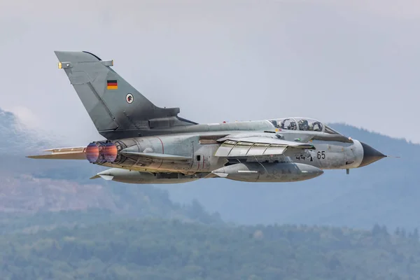 Slovensko Sliač 2018 Panavia Tornado Zobrazení Během Slovenské International Air — Stock fotografie