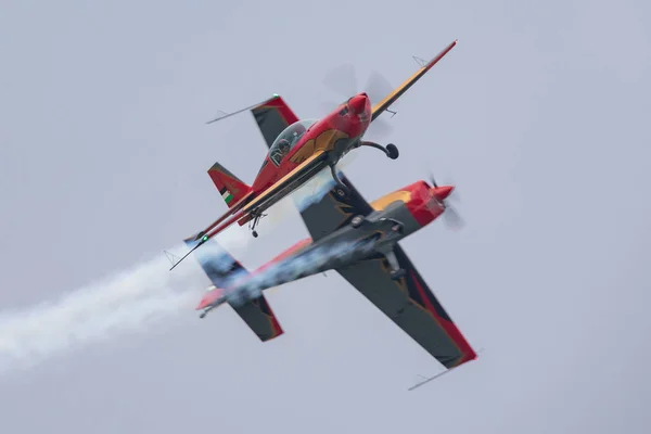 Słowacja Sliac 2018 Royal Jordanian Falcons Wyświetlane Podczas Słowackiej International — Zdjęcie stockowe