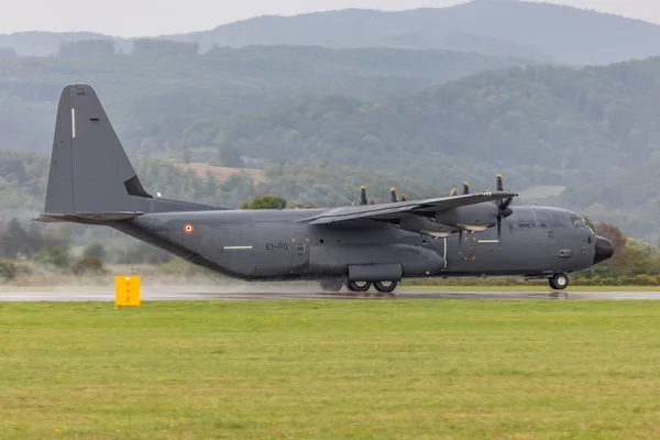 Eslováquia Sliac 2018 130 Hercules Durante Festival Aéreo Internacional Eslováquia — Fotografia de Stock