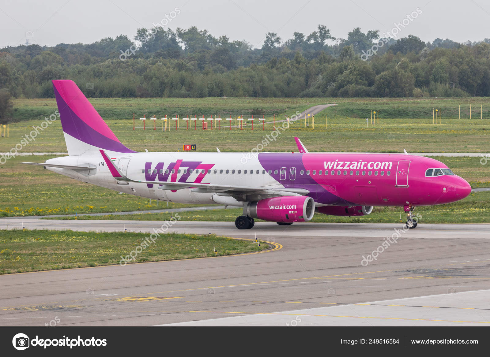 Netherlands Eindhoven 2018 Airbus A320 Wizz Air Eindhoven Airport 2018 Stock Editorial Photo C Adameq2 249516584