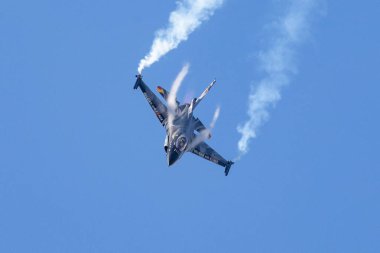 Belçika, Kleine Brogel - 9.9.2018 Kleine Brogel, Belçika Belçika Hava Kuvvetleri gün 9.9.2018 sırasında Belçika Hava Kuvvetleri F-16 solo görüntüleme