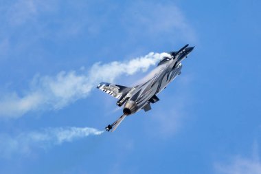 Belçika, Kleine Brogel - 9.9.2018 Kleine Brogel, Belçika Belçika Hava Kuvvetleri gün 9.9.2018 sırasında Belçika Hava Kuvvetleri F-16 solo görüntüleme