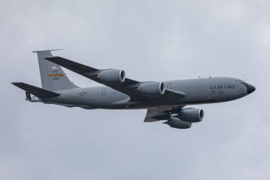 Belçika, Kleine Brogel - 9.9.2018 Boeing Kc-135 ekran Kleine Brogel, Belçika Belçika Hava Kuvvetleri gün 9.9.2018 sırasında