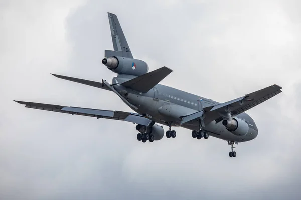比利时 Kleine Brogel 2018 在比利时克莱恩 布罗格尔的比利时空军日9 2018 期间的 加油显示 — 图库照片