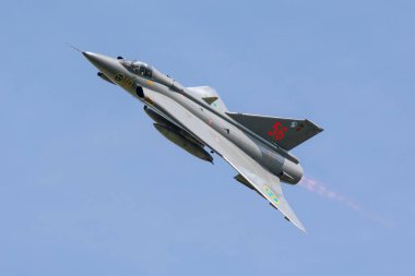 Çek Repubic, Ostrava - 16.9.2018 Saab Ja-37 Viggen 16.9.2018 de Ostrava, Çek Reublic Nato günlerde sırasında