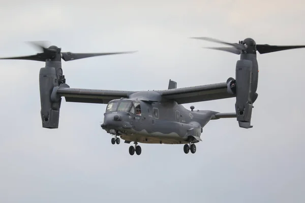 Nowy Targ Polsko 2018 Bell Osprey Přistání Nowy Targ Letiště — Stock fotografie