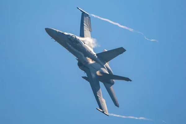 Czech Repubic Ostrava 2018 Hornet Display Durante Los Días Otan — Foto de Stock