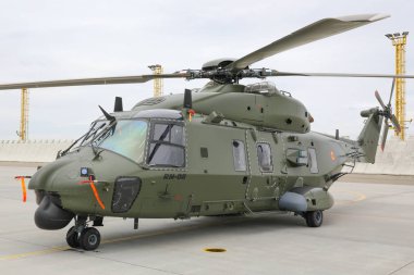 Namest nad Oslavou, Çek Cumhuriyeti - 29.5.2019 Belçika Hava Kuvvetleri Nh Industries Nh-90 29.5.2019 in Namest nad Oslavou, Çek Cumhuriyeti