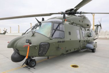 Namest nad Oslavou, Çek Cumhuriyeti - 29.5.2019 Belçika Hava Kuvvetleri Nh Industries Nh-90 29.5.2019 in Namest nad Oslavou, Çek Cumhuriyeti