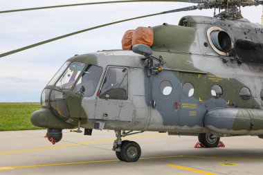 Namest nad Oslavou, Çek Cumhuriyeti - 29.5.2019 Çek Hava Kuvvetleri Mi-17 29.5.2019 in Namest nad Oslavou, Çek Cumhuriyeti
