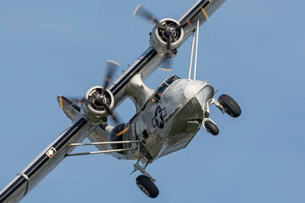 Kraków Polska 2019 Pby Catalina 2019 Muzeum Lotnictwa Polskiego Krakowie — Zdjęcie stockowe