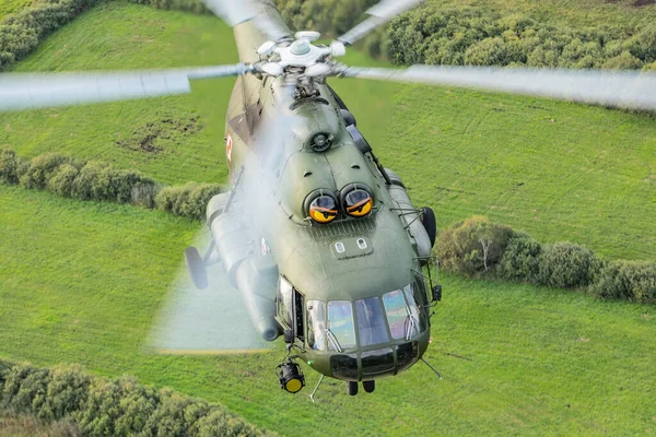 Gdynia Polonya 2019 Polonya Ordusu Helikopteri 2019 Polonya — Stok fotoğraf