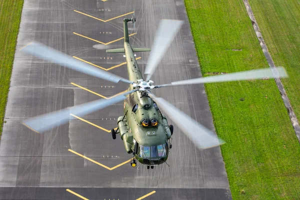 Gdingen Polen 2019 Hubschrauber Der Polnischen Armee 2019 Gdingen Polen — Stockfoto