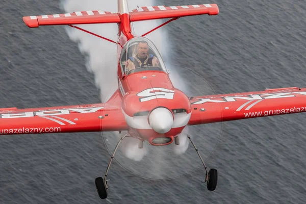 Gdynia Polska 2019 Elazny Aerobatic Group 2019 Gdyni Polska — Zdjęcie stockowe