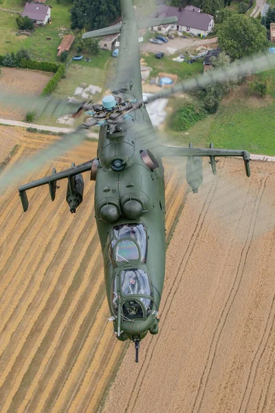 Gdingen Polen 2019 Hubschrauber Der Polnischen Luftwaffe 2019 Gdingen Polen — Stockfoto