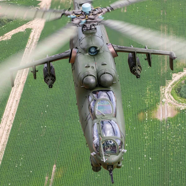 Gdynia Poland 2019 Helicopter Polish Air Force 2019 Gdynia Poland — Stock Photo, Image