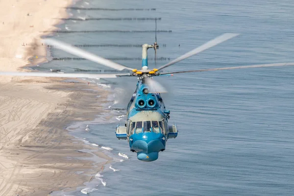 Gdingen Polen 2019 Hubschrauber Der Polnischen Marine 2019 Gdingen Polen — Stockfoto