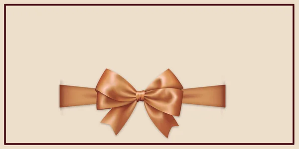 Label Bow Ribbon — Stock Photo, Image