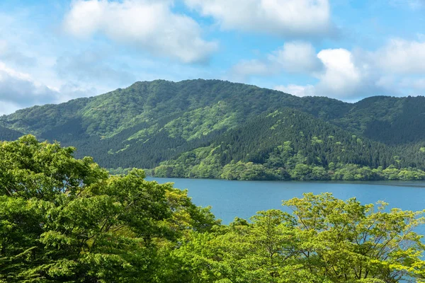 Lago Ashinoko Primavera Hakone Japão — Fotografia de Stock