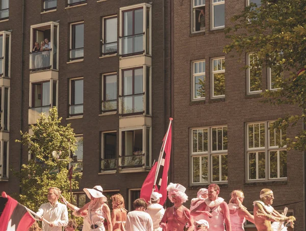 Amsterdam, Nederland-3 augustus 2013: een vintage kleurtoon pi — Stockfoto