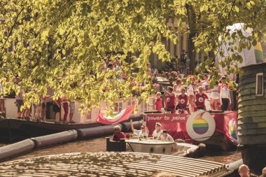 Amsterdam, Hollanda - 3 Ağustos 2013: Klasik renk tonu pi
