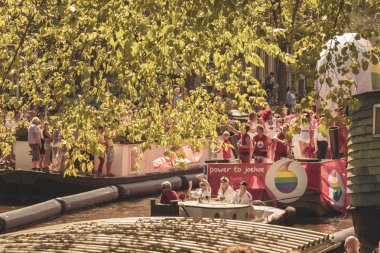 Amsterdam, Hollanda - 3 Ağustos 2013: Klasik renk tonu pi