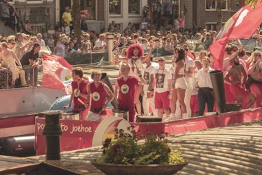 Amsterdam, Hollanda - 3 Ağustos 2013: Klasik renk tonu pi