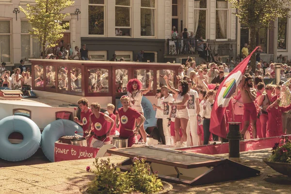 Amsterdam, Nederländerna-augusti 3, 2013: en Vintage Color Tone Pi — Stockfoto