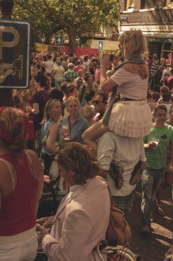 Amsterdam, Hollanda - 3 Ağustos 2013: Klasik renk tonu pi