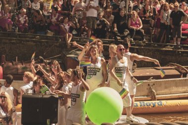 Amsterdam, Hollanda - 3 Ağustos 2013: Klasik renk tonu pi