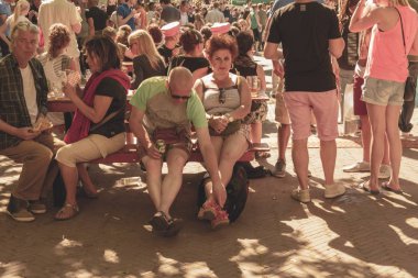 Amsterdam, Hollanda - 3 Ağustos 2013: Klasik renk tonu pi