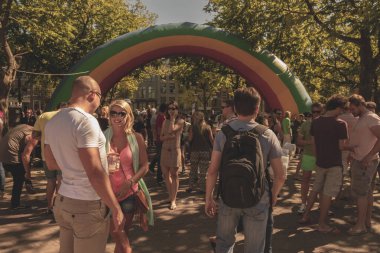 Amsterdam, Hollanda - 3 Ağustos 2013: Klasik renk tonu pi