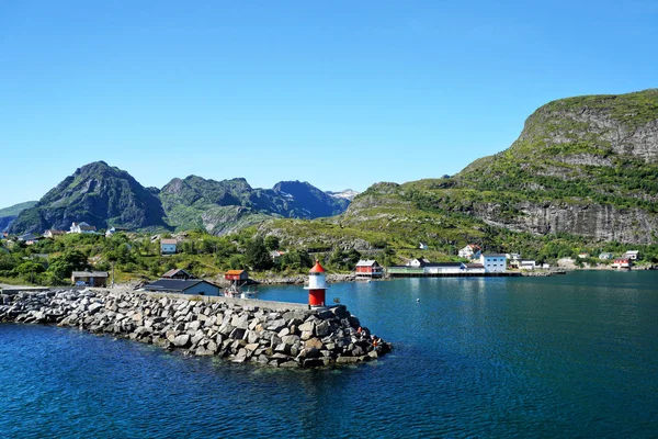 Lofoten szigetek itt: Norvégia — Stock Fotó