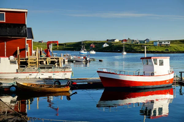 Villaggio di pescatori in Norvegia — Foto Stock