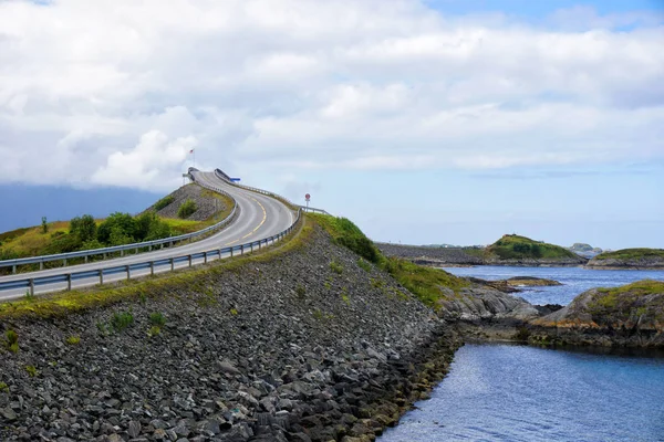 Norweski Atlantic road bridge — Zdjęcie stockowe