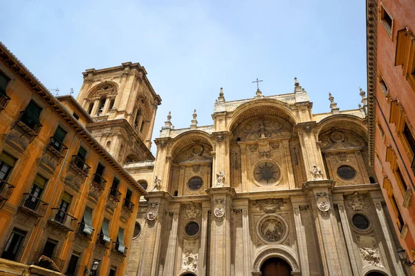 在西班牙的格拉纳达大教堂 — 图库照片