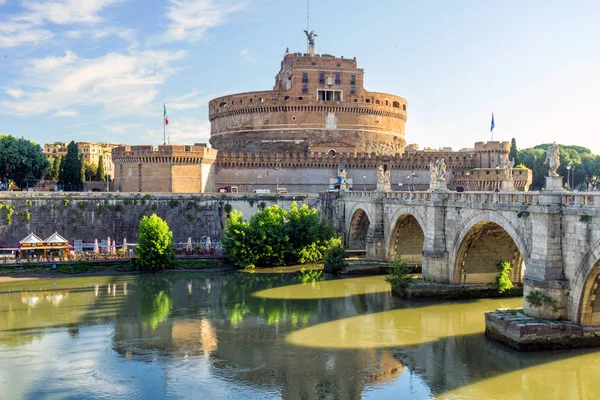 Sławny most w Rzymie — Zdjęcie stockowe