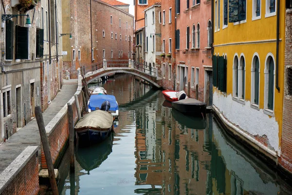 Canal de Veneza na Itália — Fotografia de Stock