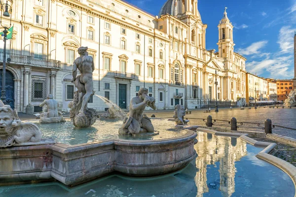 Piazza Navona w Rzymie — Zdjęcie stockowe