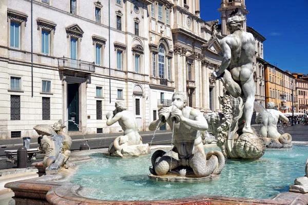 Piazza Navona em Roma — Fotografia de Stock