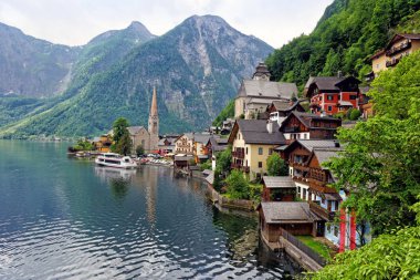 Hallstatt dağ köyü