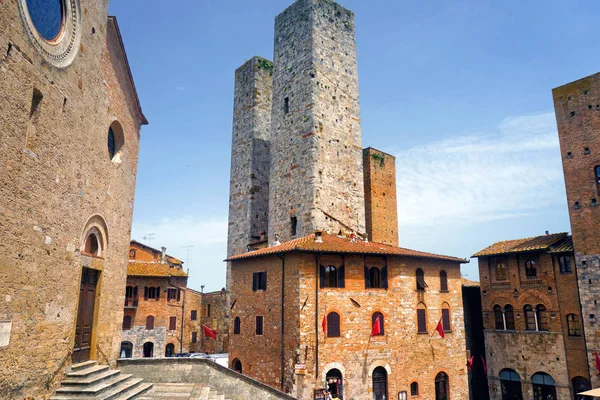 San Gimignano的塔 — 图库照片