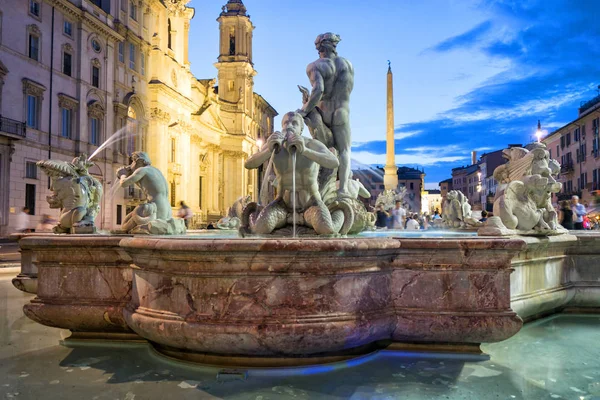 Piazza Navona em Roma — Fotografia de Stock