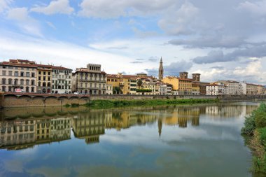 Eski Floransa ve Arno Nehri