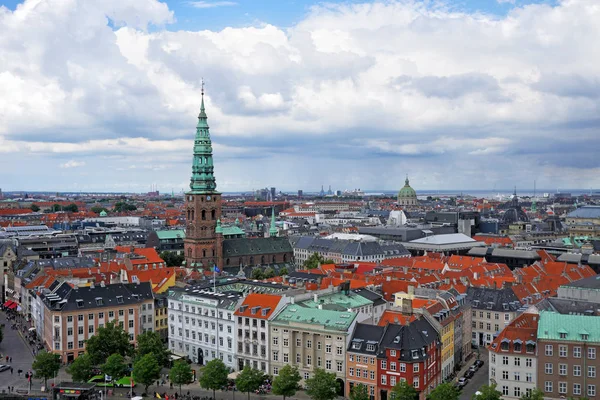 Panoramic view of Copehnagen — Stock Photo, Image