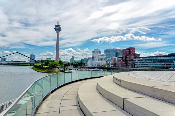 Media Harbor de Düsseldorf — Foto de Stock