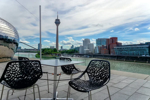 Media Harbor in Dusseldorf — Stockfoto